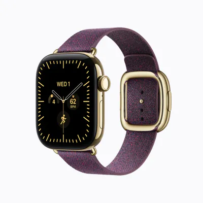 Apple Watch Series 12 in Radiant Gold Titanium
